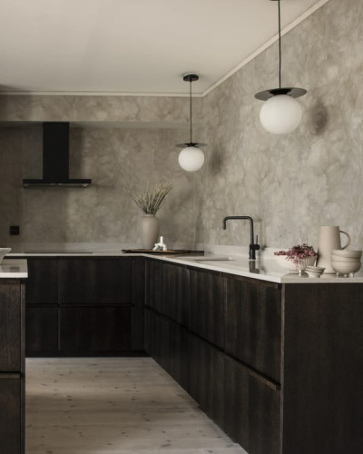 Tapet lavabil Monica Hazel, cu aspect elegant