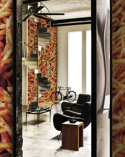 Tapet Toiletpaper / Kitchen Confidential (pasta)