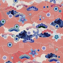 Fototapet Wanderlust / Kyoto (roz), personalizat, Londonart
