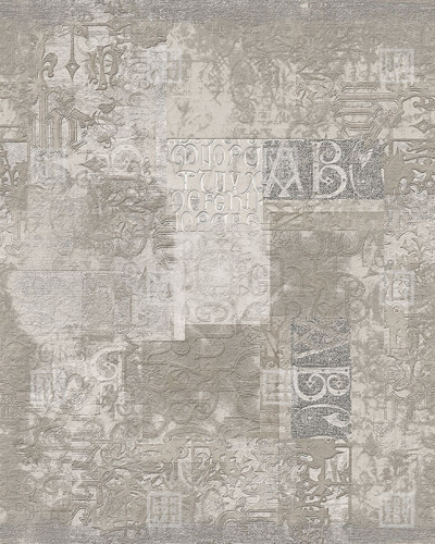 Tapet modern cu textură 3D Exclusive Wallpaper / Multifabric Re-Edition (bej)