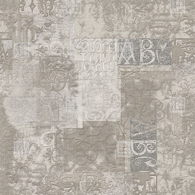 Tapet modern cu textură 3D Exclusive Wallpaper / Multifabric Re-Edition (bej)