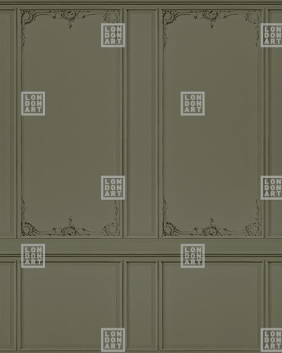 Tapet Boiserie Re-Edition (verde)