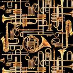 Fototapet Toiletpaper / Donald Trumpet (negru), personalizat, Londonart