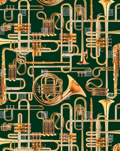 Toiletpaper / Donald Trumpet (verde), Londonart