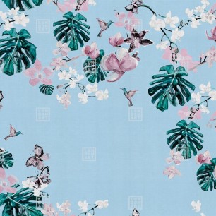 Fototapet Exclusive Wallpaper / Happy Re-Edition (albastru), Londonart