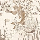 Exclusive Wallpaper / Koi Re-Edition (bej), Londonart