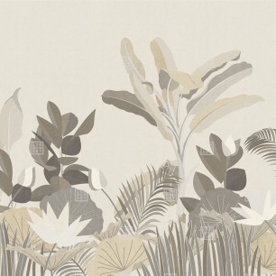 Fototapet Exclusive Wallpaper / My Beautiful Garden Re-Edition (bej), Londonart