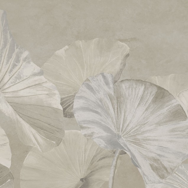 Tapet floral minimalist - Naiadi Re-Edition (bej)