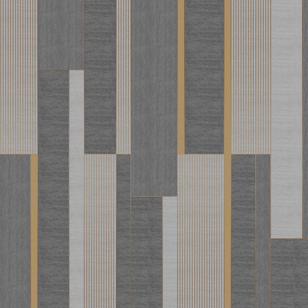 Tapet modern cu linii geometrice fine, design minimalist, accente aurii, perfect pentru decor contemporan