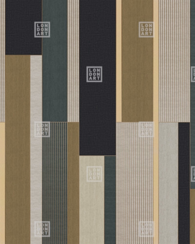 Tapet modern cu design geometric minimalist in nuante de gri, maro si crem