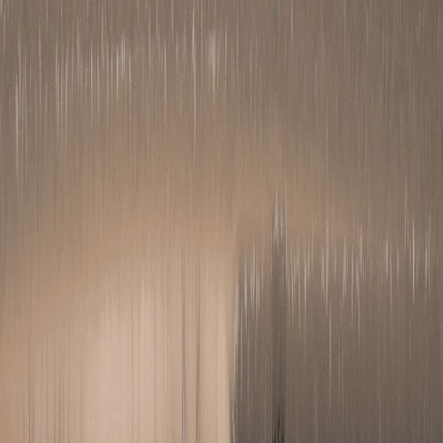 Wallpaper cu textură minimalistă, în nuanțe delicate de cupru.