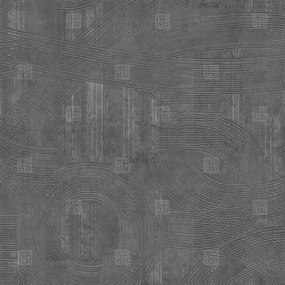 Tapet decorativ gri închis cu design abstract