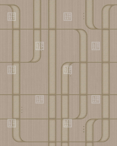 Tapet cu design geometric, cu o textură subtilă, în nuanțe de bej