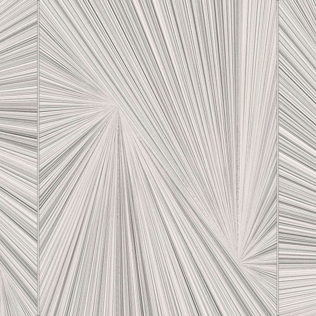 Tapet geometric alb cu linii subtiri