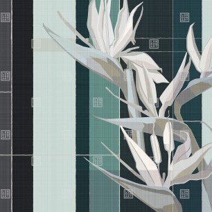 Fototapet Exclusive Wallpaper / Strelitzia (B), Londonart