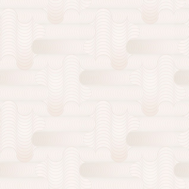 Tapet modern cu design abstract ondulat, culori neutre și luminoase, perfect pentru dormitoare, livinguri și birouri.