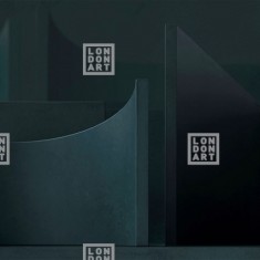 Fototapet Exclusive Wallpaper / Zephir Town (turcoaz), personalizat, Londonart
