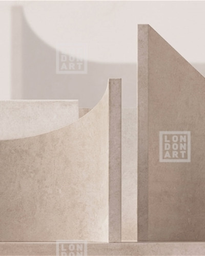 Tapet geometric abstract bej Exclusive Wallpaper / Zephir Town (bej)