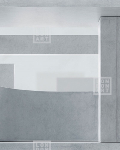 Tapet modern cu textură de beton, gri, cu design minimalist