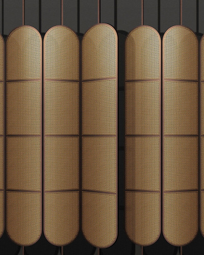 Wallpaper modern gri cu un design geometric minimalist
