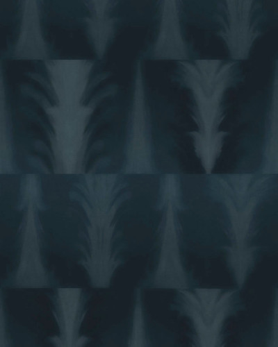Wallpaper albastru cu model geometric, textura delicata, design modern
