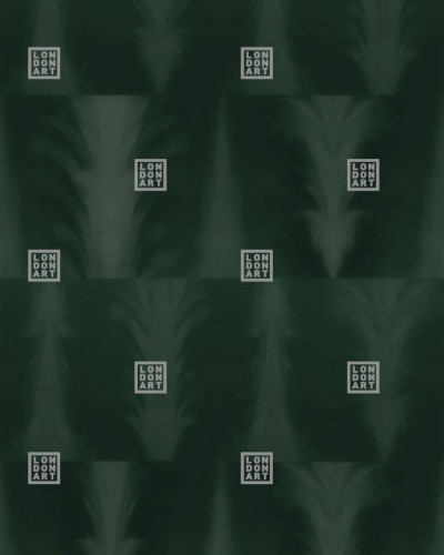 Wallpaper abstract verde cu model geometric