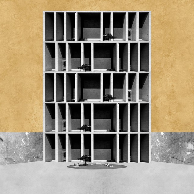Exclusive Wallpaper cu o structură geometrică minimalistă