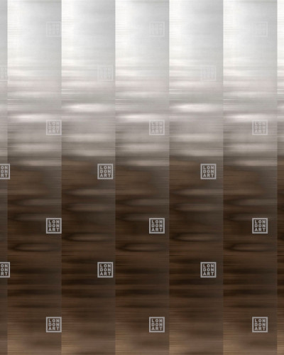 Wallpaper cu design modern, minimalist, in nuante de maro, cu linii verticale dinamice.