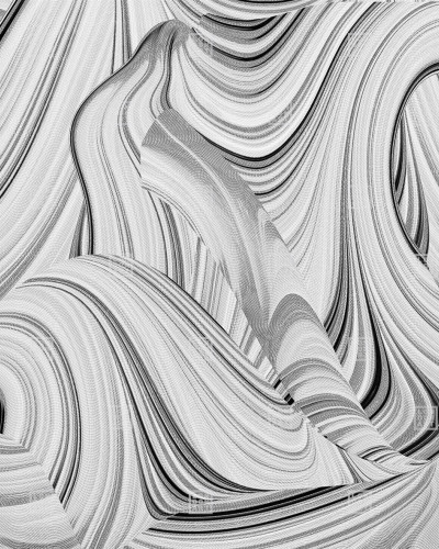 Wallpaper abstract cu model modern in nuante de gri