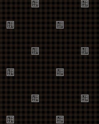 Tapet geometric elegant, D2 Jack (negru), cu model de carouri in nuante de gri pe un fundal negru