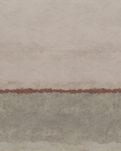 Fototapet cu design modern, minimalist, cu o nuanță de roșu cald