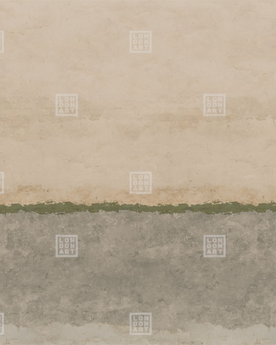 Tapet Cement Horizon (verde) cu aspect modern, cu un design minimalist si o nuanta de verde subtil.