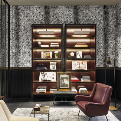 Tapet Animalier (alb) - un design modern și elegant.