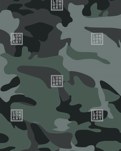 Tapet camuflaj cu nuanțe de verde și gri