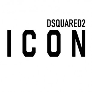 Fototapet Dsquared2 / Icon (alb), personalizat, Londonart