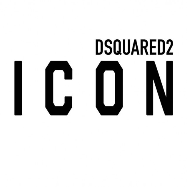 Tapet modern Icon (alb) cu design minimalist și textul "ICON" imprimat pe un fundal alb