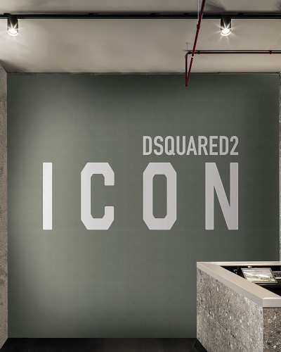 Tapet Icon verde, cu inscripția 