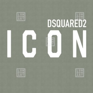 Fototapet Dsquared2 / Icon (verde), personalizat, Londonart