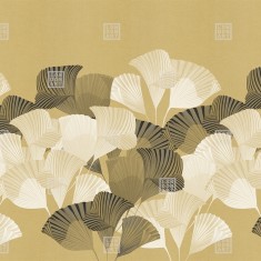 Fototapet Kimono Tale Books / Komon (auriu), personalizat, Londonart