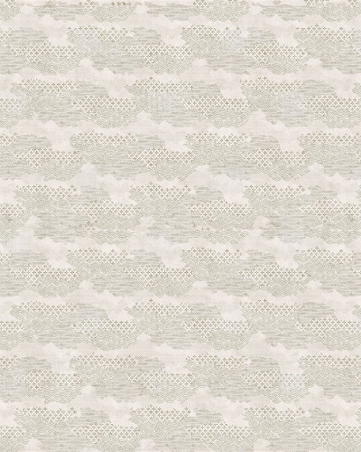 Wallpaper cu model minimalist și elegant, cu valuri și motive geometrice în tonuri neutre