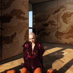 Fototapet Giopagani / How Do You Feel (bej), personalizat, Londonart