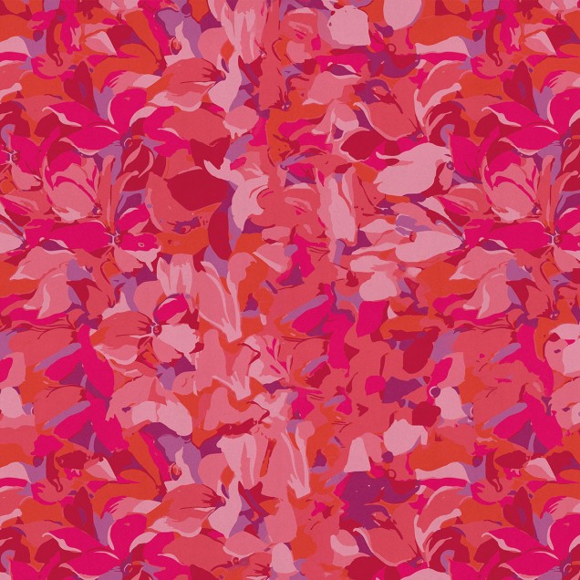 Fototapet floral cu flori roz, Giopagani / Berkshire Poppies (roz)