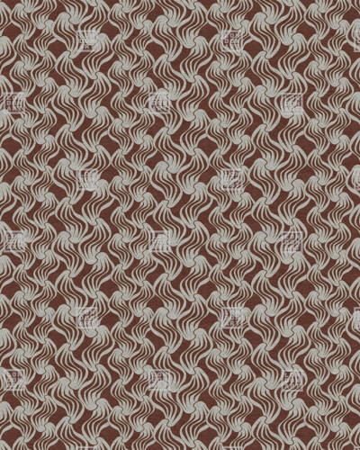 Tapet modern cu design geometric in nuante de maro si gri.