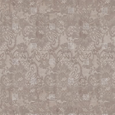 Tapet cu design de dantela intr-o nuanta de bej