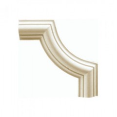 Chenar decorativ din poliuretan CR810C - 14.5 x 1.8 x 14.5 cm