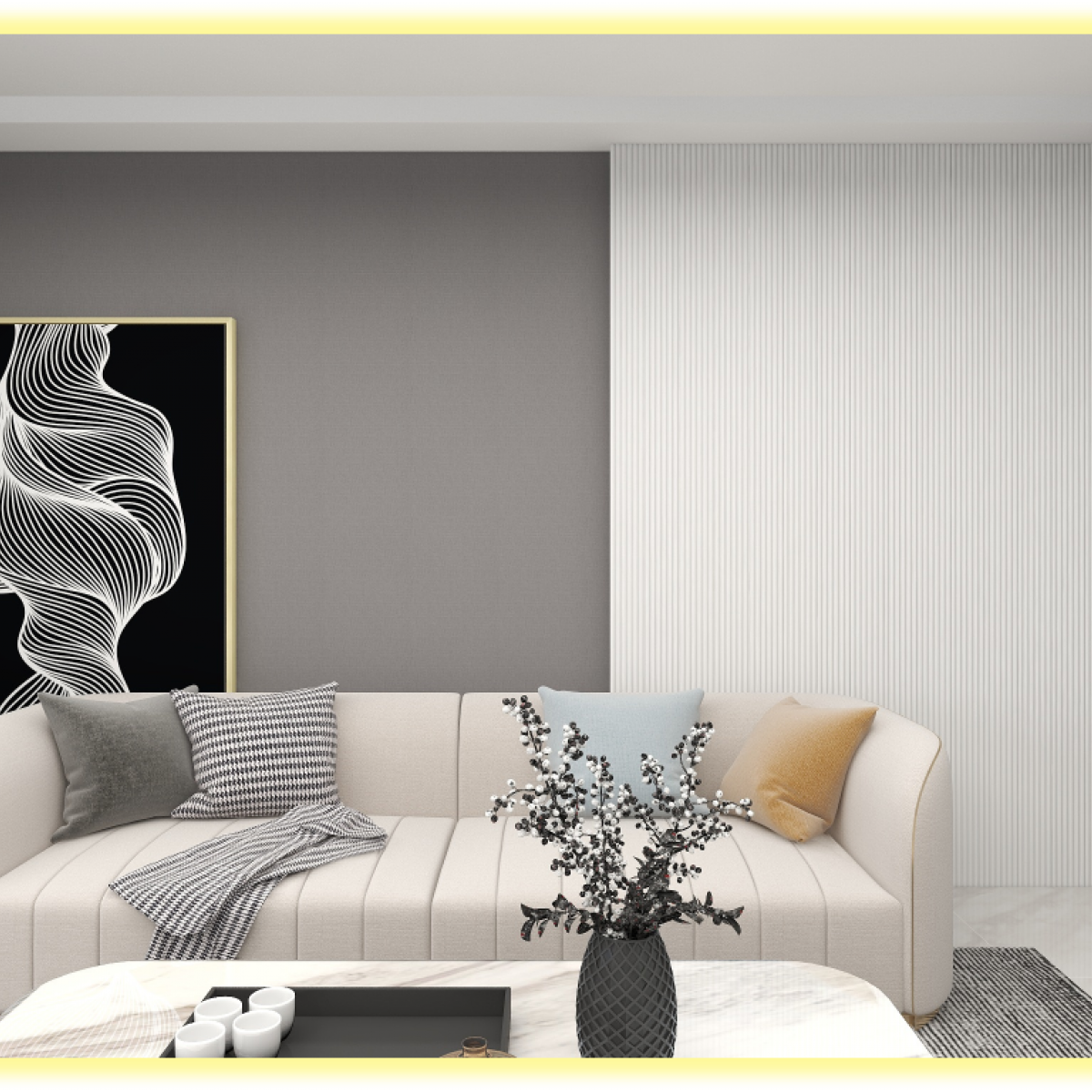 Panouri Decorative Interior Manavi MNV-WP3-12.2x1.2x270. Conține culorile: