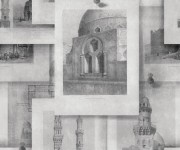 Tapet designer Arabian Monuments, Neutral, MINDTHEGAP, 4.68mp / cutie