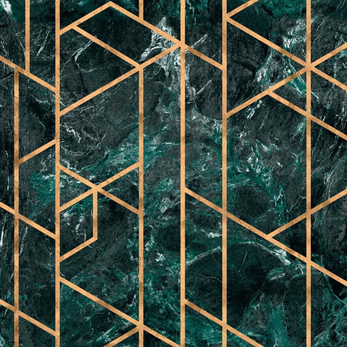 Tapet designer Gramercy Emerald, MINDTHEGAP, 5.2mp / rola, Tapet living 