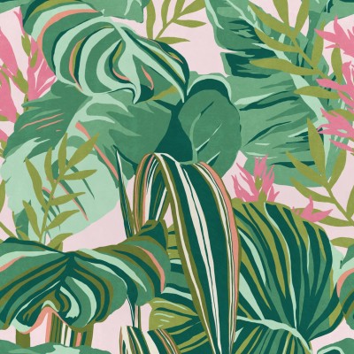 Tapet designer Tropical Foliage, MINDTHEGAP, 4.68mp / cutie, Tapet dormitor 