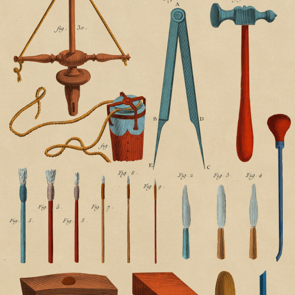 designer Old Tools, MINDTHEGAP, 4.68mp / cutie